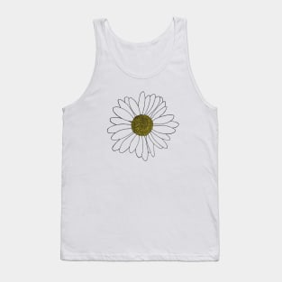 Daisy Yellow Tank Top